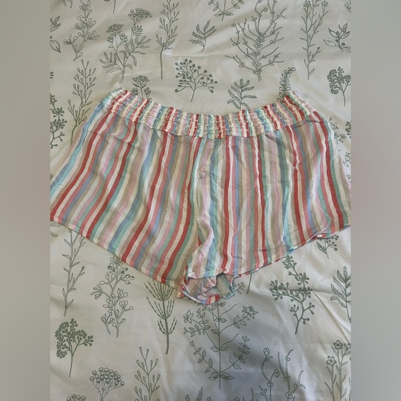 PJ Salvage Women’s Loungewear Saturday Morning Stripe Short, size L NWOT - Picture 5 of 7